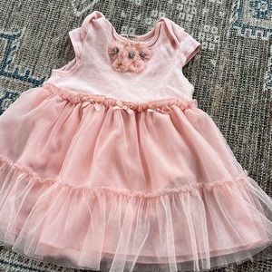 Pink tulle dress